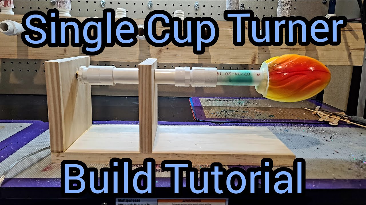 how to build a cup turner